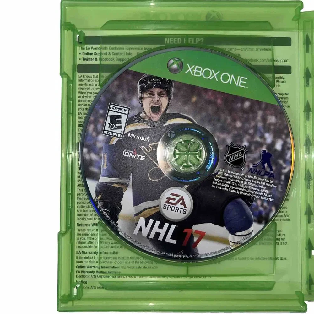 NHL 17 (Microsoft Xbox One, 2016)